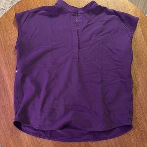 Figs Rafael Scrub Top Purple